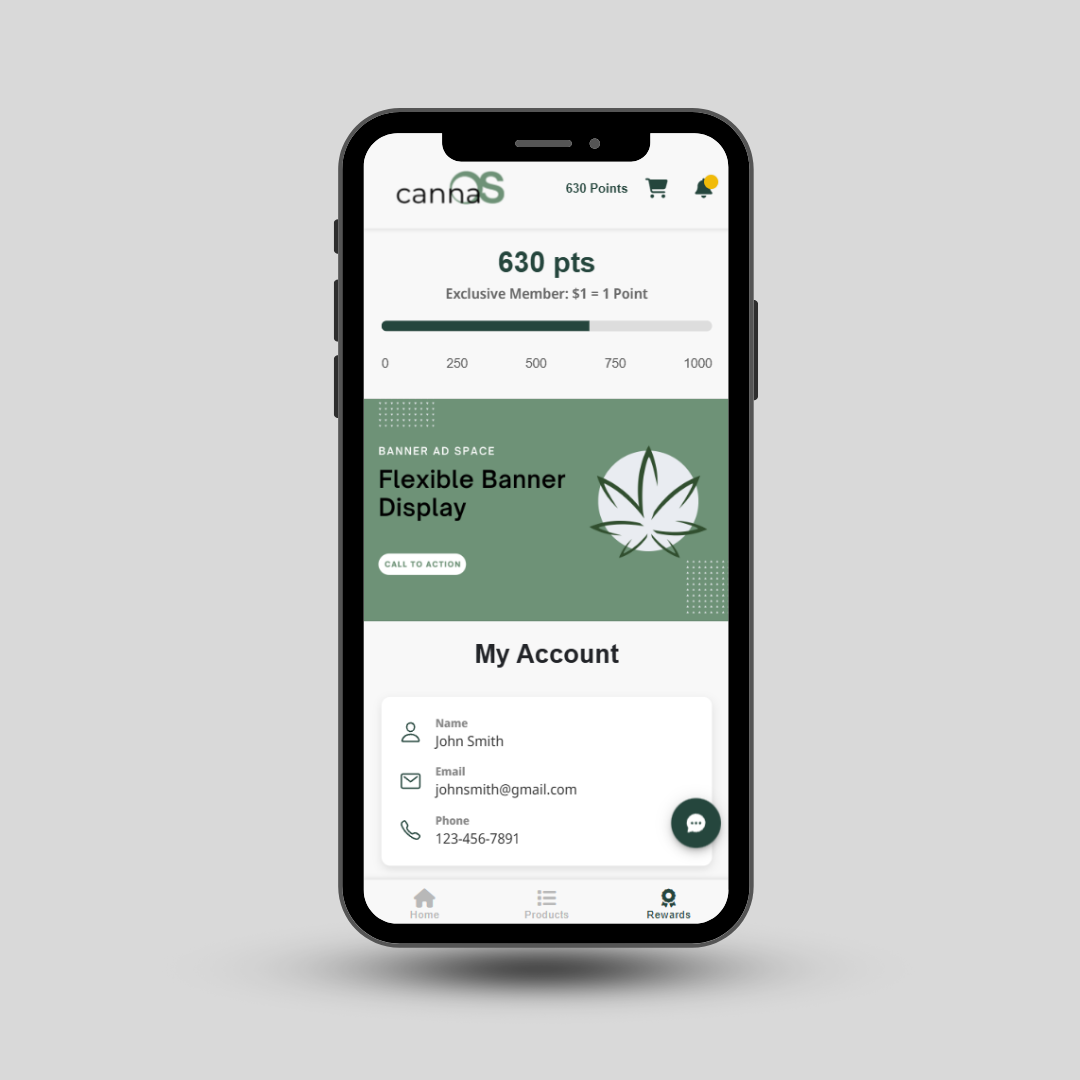 Rewards Program UI